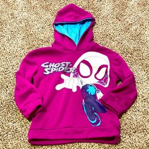 Marvel Ghost Spider Hoodie. Size 4T